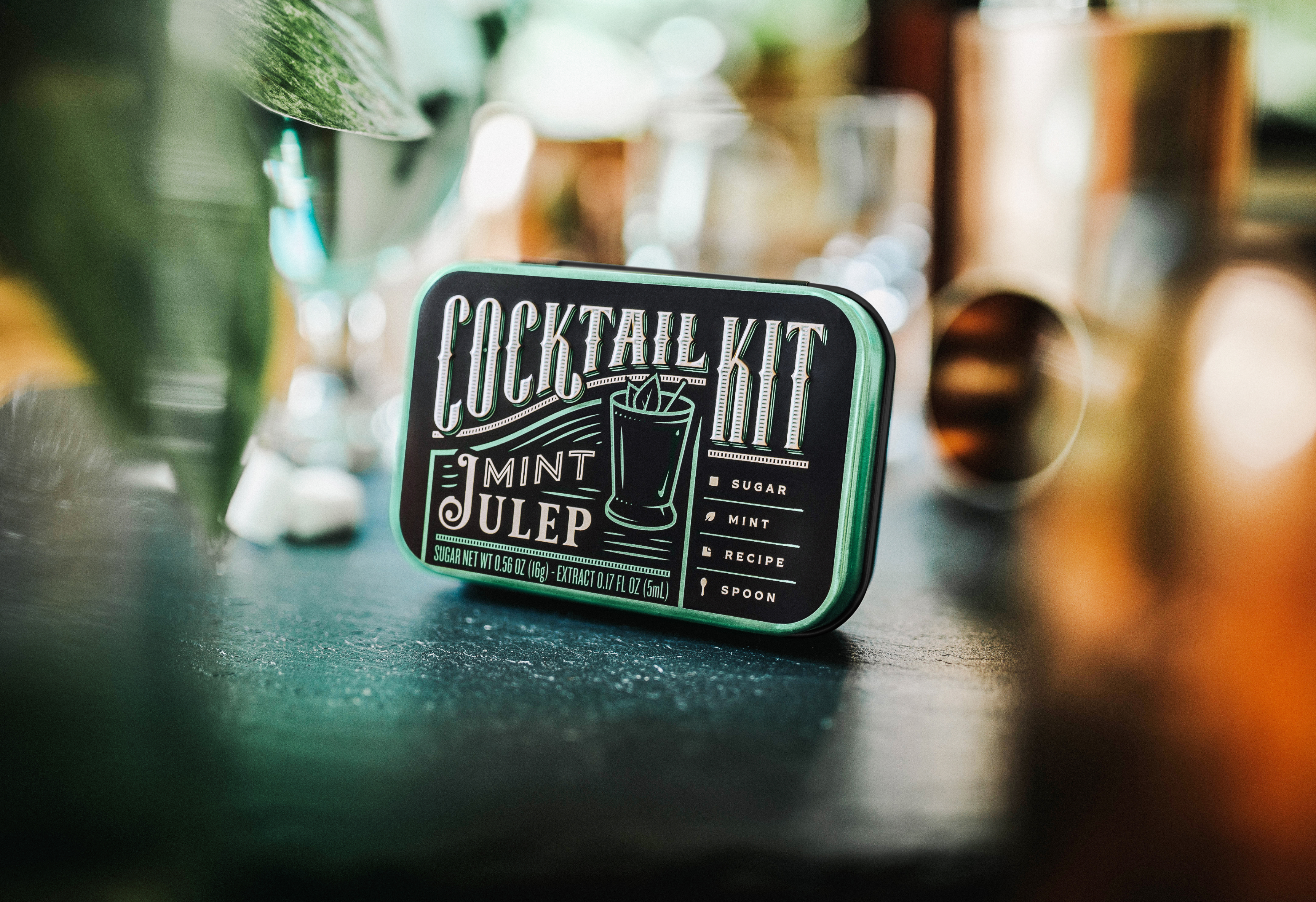 Cocktail Kits Mint Julip Tin