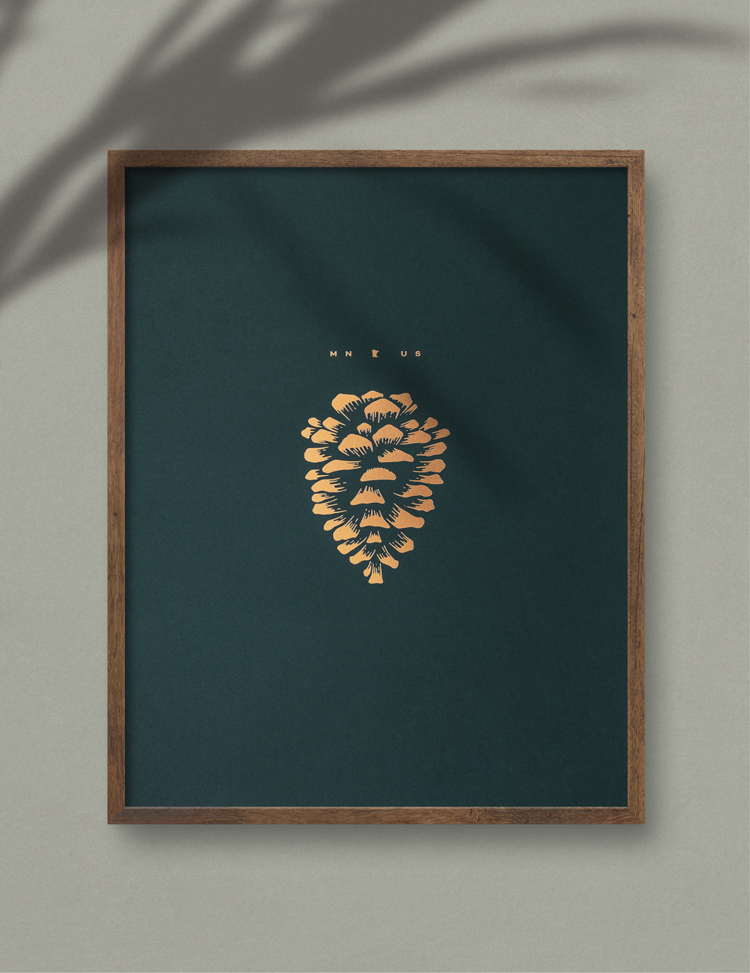 National Pine Poster
